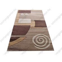 Brown csigás bézs barna szőnyeg 150x230 cm