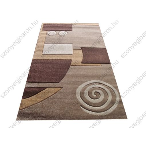 Brown csigás bézs barna szőnyeg 150x230 cm