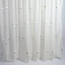 Zsuzsi Krém Organza Készfüggöny csiptetős és bujtatós 300 x 250 cm
