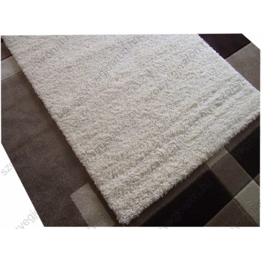 Hófehérke Shaggy Törtfehér szőnyeg 250 x 350 cm