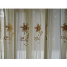 Döníz Krém Bézs Organza Függöny csiptetős + bujtatós 300 x 250 cm