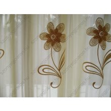 Döníz Krém Bézs Organza Függöny csiptetős + bujtatós 300 x 250 cm