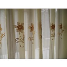 Döníz Krém Bézs Organza Függöny csiptetős + bujtatós 300 x 250 cm