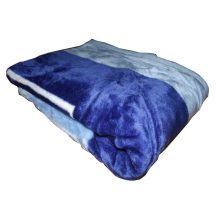 Malita Krém-Kék Pléd Ágytakaró  150 x 200 cm