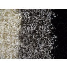 Fürtöcske Shaggy szőnyeg Ezüst szürke Fekete 200 x 300 cm