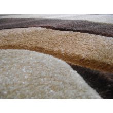 Elia  Barna Domború Bézs Nyírt Szőnyeg 250 x 350 cm