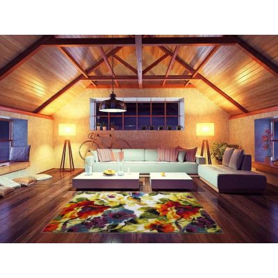 Mérylu sárga piros zöld szőnyeg