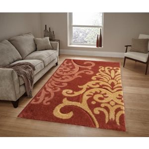 Sendy Narancssárga Virágos szőnyeg 150 x 230 cm