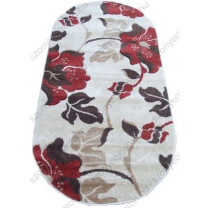 Loures ovális virágos terra szőnyeg