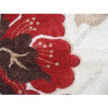 Loures ovális virágos terra szőnyeg