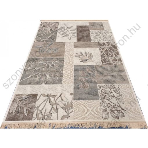 Dynamic krém barna szürke Szőnyeg