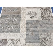 Dynamic krém barna szürke Szőnyeg