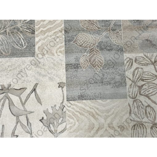 Dynamic krém barna szürke Szőnyeg