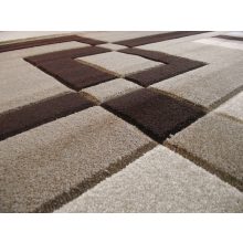 Henna Nyírt barna-bézs szőnyeg 80x150cm