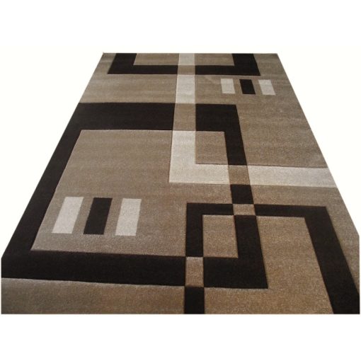 Henna Nyírt barna-bézs szőnyeg 80x150cm