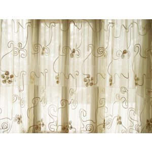 Emma Arany Bézs Organza függöny 300 x 250 cm