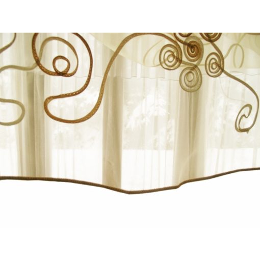 Emma Arany Bézs Organza függöny 300 x 250 cm