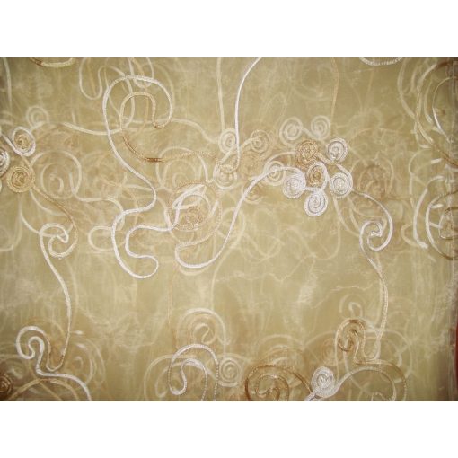 Emma Arany Bézs Organza függöny 300 x 250 cm