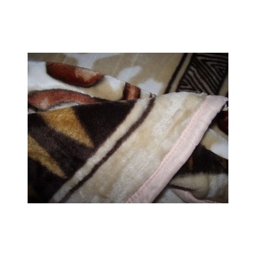 Braunie Barna-Krém Ágytakaró - Pléd 200 x 240 cm