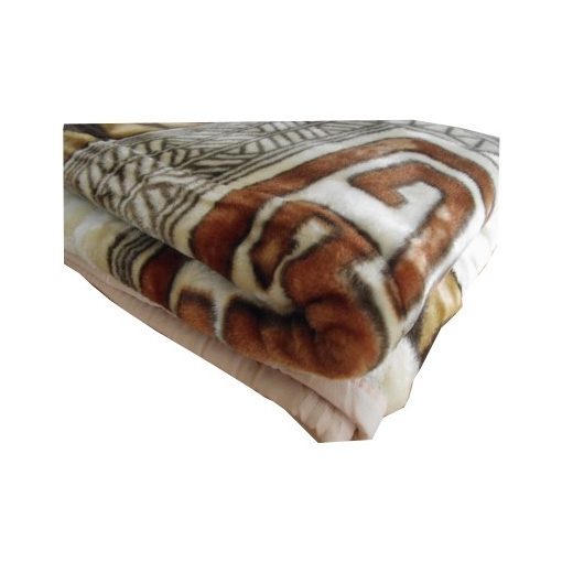 Braunie Barna-Krém Ágytakaró - Pléd 200 x 240 cm