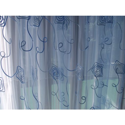 Kendall Modern Kék Organza Függöny 250 x 300 cm