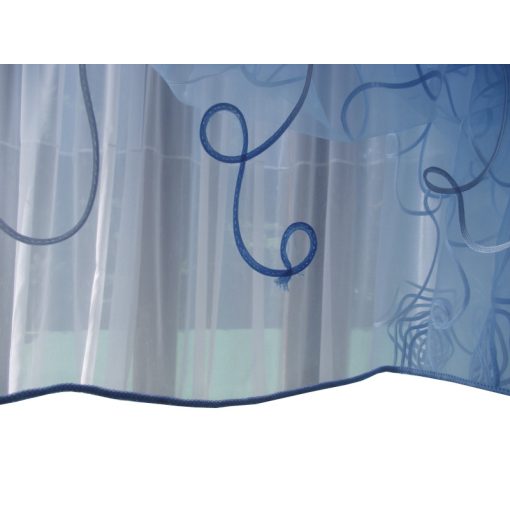 Kendall Modern Kék Organza Függöny 250 x 300 cm