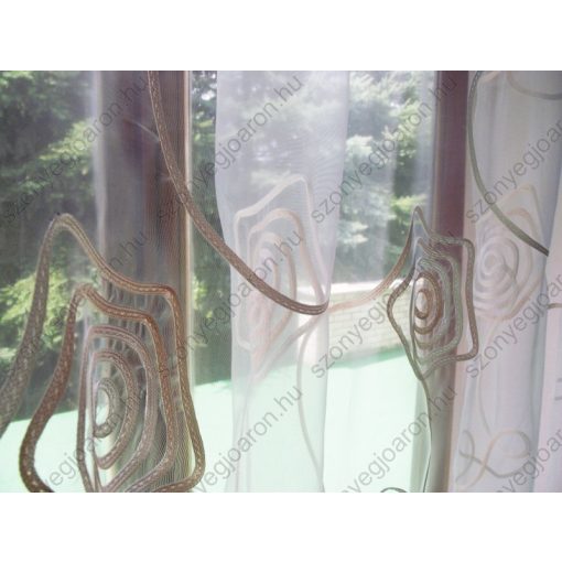 Danrell Fehér Organza Függöny 250 x 300 cm