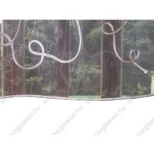 Danrell Fehér Organza Függöny 250 x 300 cm