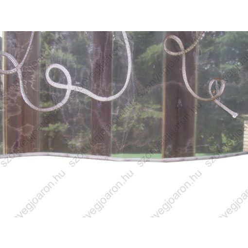 Danrell Fehér Organza Függöny 250 x 300 cm