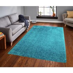 Firenze Tűrkíz Kék Shaggy szőnyeg 80 x 150 cm