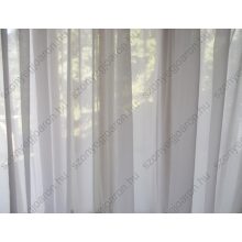 Gerbera Hófehér Organza Függöny 250 x 300 cm