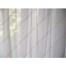 Gerbera Hófehér Organza Függöny 250 x 300 cm