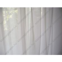 Gerbera Hófehér Organza Függöny 250 x 300 cm