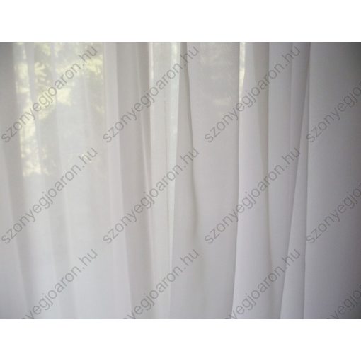 Gerbera Hófehér Organza Függöny 250 x 300 cm