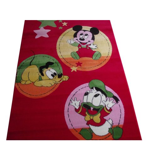 Mickey Piros gyerekszőnyeg 200 x 300 cm