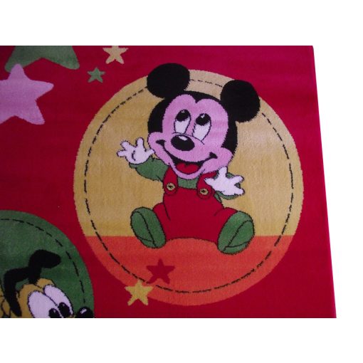 Mickey Piros gyerekszőnyeg 200 x 300 cm