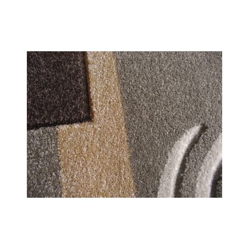 Floriana Nyírt Barna Krém Futószőnyeg 80 x 300 cm