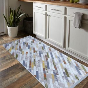 Dion mosható szürke szőnyeg