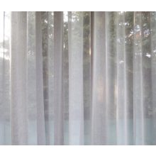 Fehérke Géz mintás Hófehér Organza Függöny csiptetős + bujtatós 300 x 250 cm