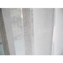Fehérke Géz mintás Hófehér Organza Függöny csiptetős + bujtatós 300 x 250 cm