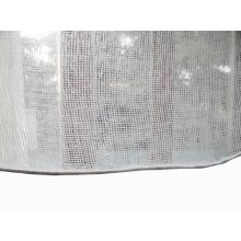 Fehérke Géz mintás Hófehér Organza Függöny csiptetős + bujtatós 300 x 250 cm