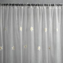 Déna Fehér Organza Függöny 250 x 300 cm