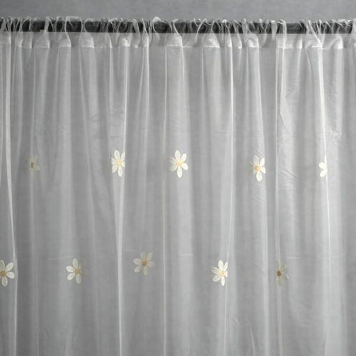 Déna Fehér Organza Függöny 250 x 300 cm