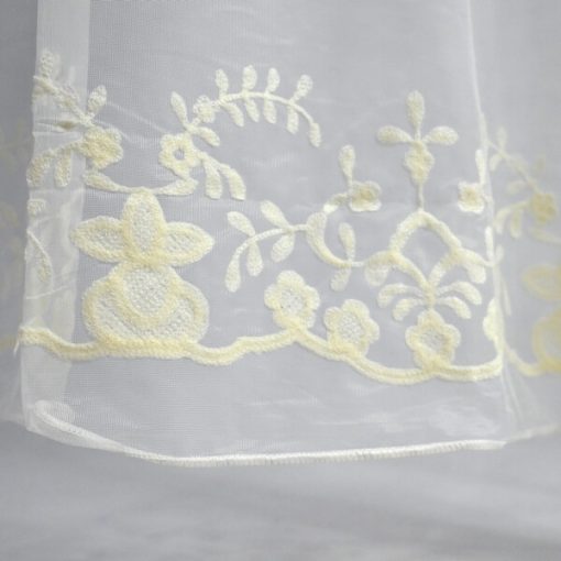 Déna Fehér Organza Függöny 250 x 300 cm