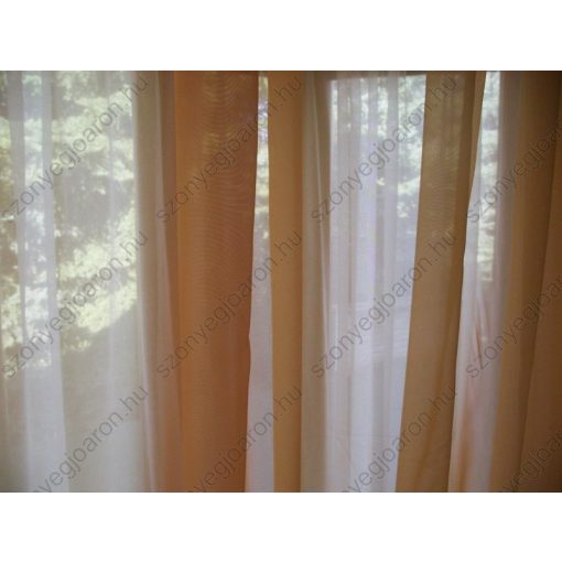 Narancs Organza kész Függöny Csíptetős +Bújtatós