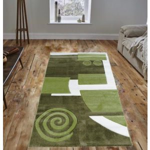 Green modern zöld szőnyeg 150 x 233 cm