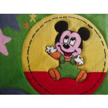 Zöld Mickey gyerekszőnyeg 150x230cm szőnyeg