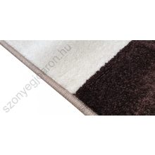 Fényes Hold Vastag szőnyeg barna 125x200