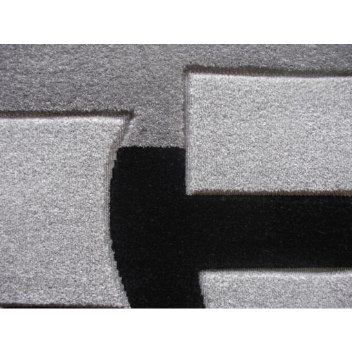Colombo Szürke Fekete Nyírt szőnyeg 200 x 300 cm