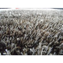 Margery barna-ezüst Shaggy Szőnyeg 200 x 300 cm